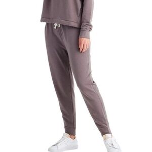 Free Fly Bamboo Fleece Jogger Women's Casual Pants Purple Peak L